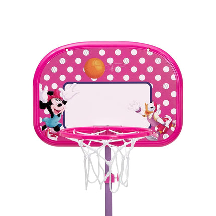Delta Children Disney Minnie Mouse Basketball Hoop Set for Kids, Pink
