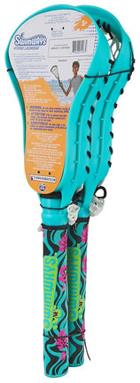 SwimWays Hydro Lacrosse, Waterproof Lacrosse Set, Outdoor Games for Adults and Kids, Sports Equipment, Pool Party Games and Toys, Blue