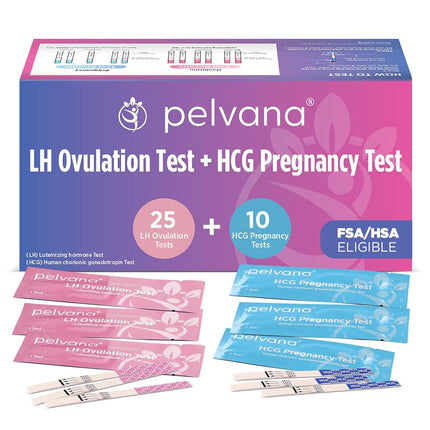 Pelvana Ovulation and Pregnancy Test Strip Combo K