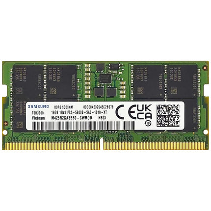 Samsung 16GB DDR5 5600MHz PC5-44800 CL46 SODIMM 1R