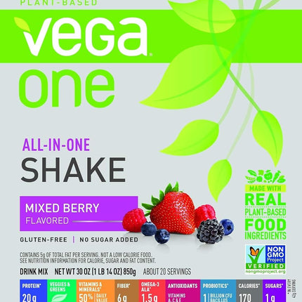 Vega One Frutos del Bosque, 827 g