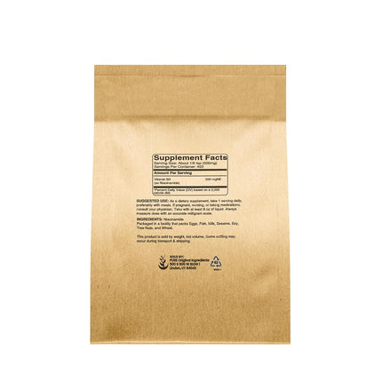 100% Pure Niacinamide (Vitamin B3) Powder, 8oz, 330-Day Supply, No Gluten, Vegan, Flush-Free, Made in The USA, Eco-Friendly Package, 750mg Serving of Unflavored Soluble Niacinamide (Vitamin B3)
