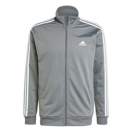 adidas mens Basic 3-stripes Tricot Track Suit, Grey, M Tall