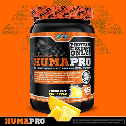 ALR Industries Humapro Powder, Fresh Cut Pineapple, 334 Gram