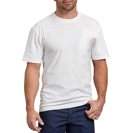 Dickies Men's Short Sleeve Heavyweight Crew Neck, 
