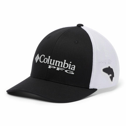 Columbia PFG Mesh Ball Cap - Black, Large/X-Large