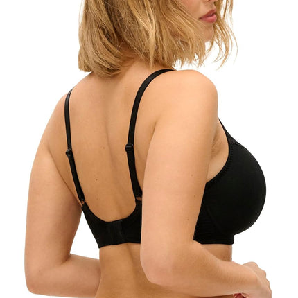 Freya 403315 Flirt Padded Half Cup Bra Black