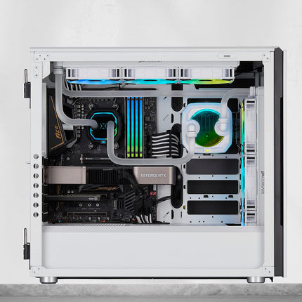CORSAIR Hydro X Series, XL8, Liquide de Refroidissement Haute Performance, 1L, Transparent