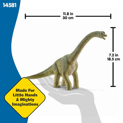 Schleich Dinosaurs - Brachiosaurus Toy Dino Figurine - Kids Ages 4+ | 14581