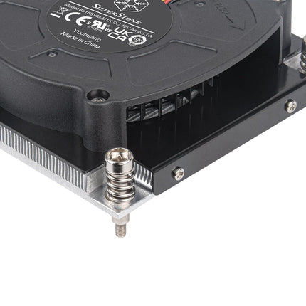 SilverStone Technology XE01-1700A 1U Server/Workstation CPU Cooler for LGA 1700 Socket, SST-XE01-1700A