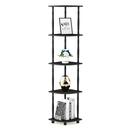 Furinno TURN-N-TUBE Storage Shelves, 5-Tier Book S