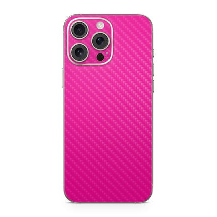 Carbon Fiber Phone Skin Compatible with Apple iPho
