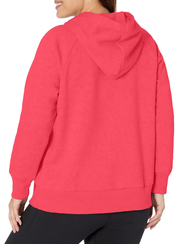 Under Armour Women's Rival Fleece Hoodie, (690) Venom Red / / White, S
