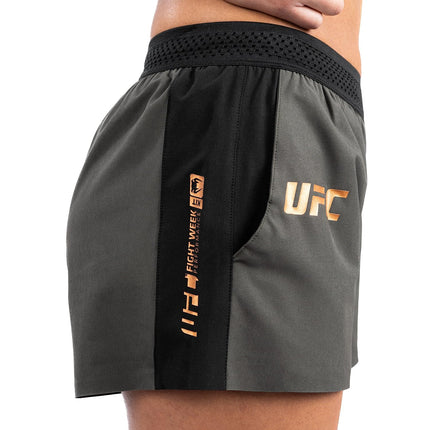 Venum, UFC Adrenaline Fight Week Women’s Performance Short, Women's, L, Khaki