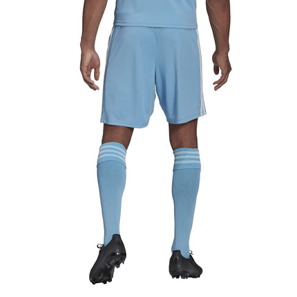 adidas Mens Squadra 21 Shorts, Team Light Blue/White, Small