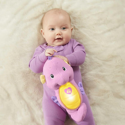 Fisher Price FISHER-PRICE Soothe & Glow Seahorse Pink Plush Toys