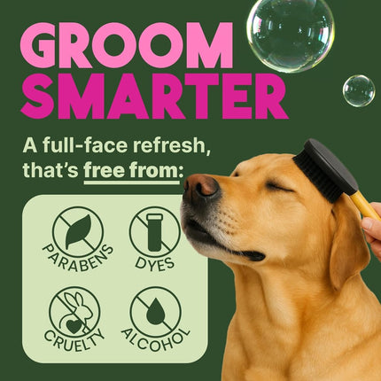 Tropiclean No Rinsing Berry and Coconut Deep Cleansing Waterless Shampoo for Dogs 220mL