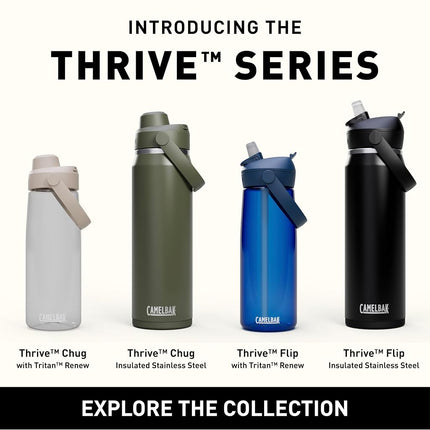 Gourde CamelBak Thrive Chug 750 ml avec Tritan Renew - Bouchon antifuite, Oxford