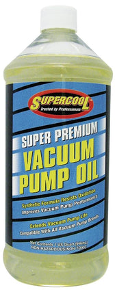 Aceite de bomba de vacío sintético superprémium TSI Supercool V32-12CP - 32 oz, paquete de 12