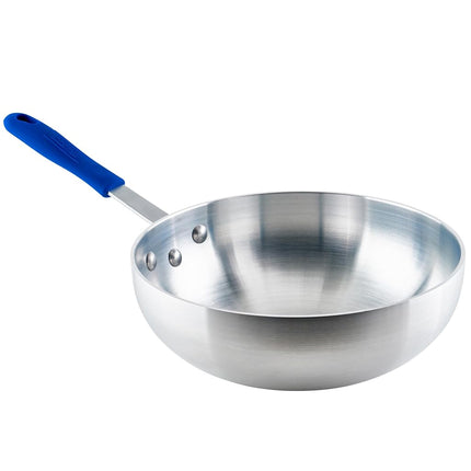 Winco ASFP-11 Aluminum Stir Fry Pan, 11-Inch,Silver