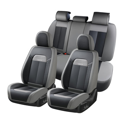 FLORICH Full Set Car Seat Covers 5pcs, Breathable 