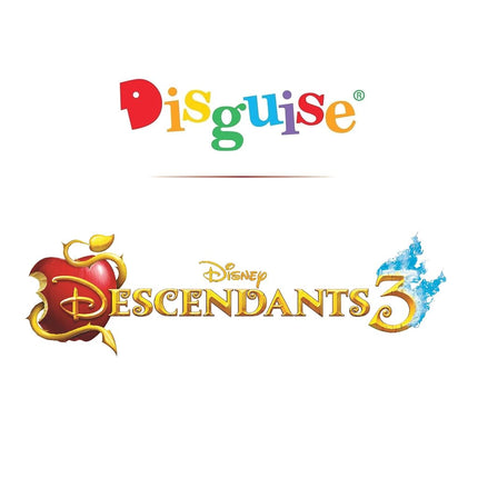 Disney Descendants 3 Mal Deluxe size S 4/6X Girls Licensed Costume Disguise