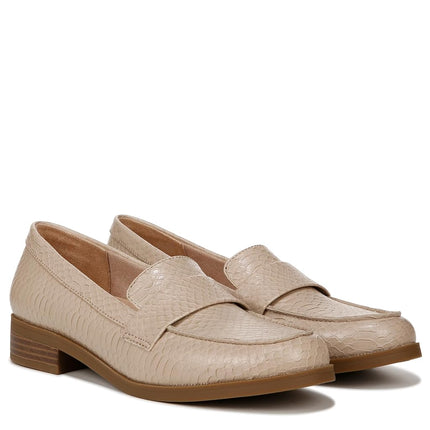 Mocassins à enfiler Sonoma 2 LifeStride pour femme, motif lézard, couleur tan, taille 10 large