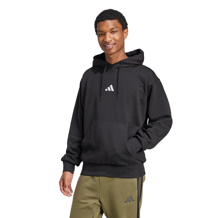 adidas Men's Essentials Feelcozy Fleece Hoodie, Bl