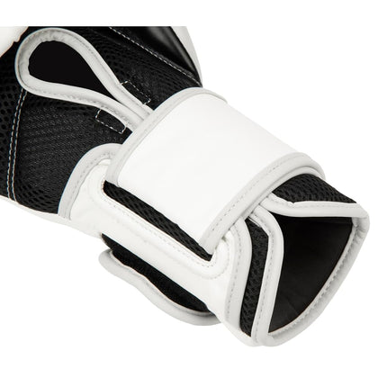 Everlast Powerlock 2R 12oz Boxing Gloves, White/White Boxing Gloves for Bags, Mitt Work & Sparring, Advanced Turnback Wrist Support, Quad Layered Foam Inner & Ergonomic Grip - Authentic Everlast Gear