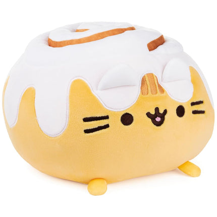 GUND Pusheen Catf� Cinnamon Roll Pusheen Plush Squisheen Cat Stuffed Toy 12"