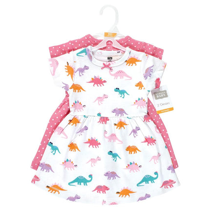 Hudson Baby Robes en Coton pour Bébés Filles, Cuteasaurus, 18-24 Mois
