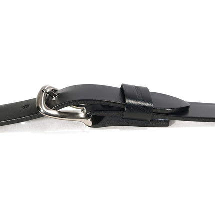 Carhartt Men's Jean Belt, Bridle Leather Classic Buckle (Black), 42