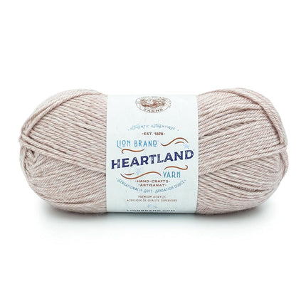 Lion Brand Yarn Heartland, Worsted-Weight Yarn for