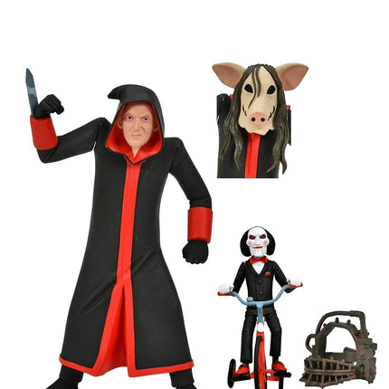 NECA Official-Jigsaw and Billy on a Tricycle Ultimate 6" Action Figure 2 Pack