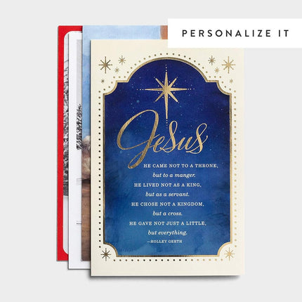 DaySpring - Christmas Classics - 60 Christmas Boxed Cards and Envelopes (J4793), Multi