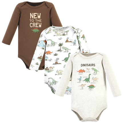 Hudson Baby Unisex Baby Cotton Long-Sleeve Bodysui
