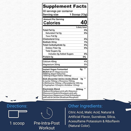 Proven EAAs with 9 Essential Amino Acids, Guava Nectarine, 30 Servings
