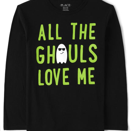 The Children's Place Boys' Long Sleeve Halloween G