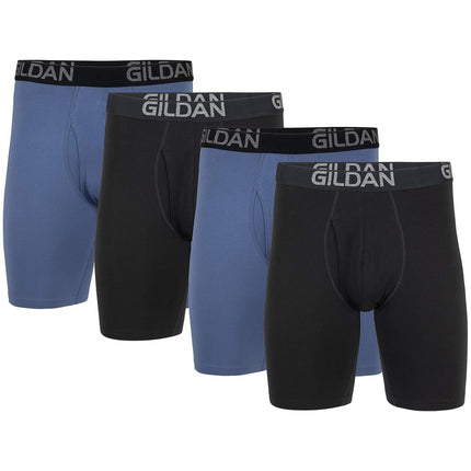 Gildan Men's Cotton Stretch Boxer Brief, Multipack
