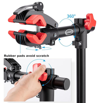CXWXC Bike Repair Stand - Bicycle Rack for Maintenance Work - Bicycle Repair Stand Shop Home Mechanic for Mountain Bike and Road Bike