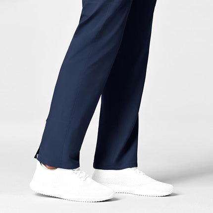 WonderWink Women's Convertible Slim Leg Cargo Pant Medical Scrubs, Navy, XXS Petite