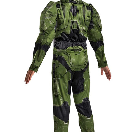 DISGUISE Kid's Halo Keystone Spartan Costume, Green, M