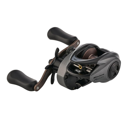 Carrete de baitcast de bajo perfil Abu Garcia, carretes de bajo perfil Revo SX, pesca de depredadores, pescador de agua dulce, perca, lucio, lucioperca, negro, robusto y ligero, 10+1 rodamientos, perfil bajo