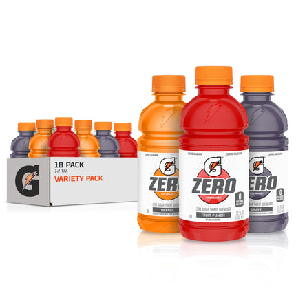 Gatorade G ZERO SPORTS DRINK FRUIT PUNCH ORANGE GR