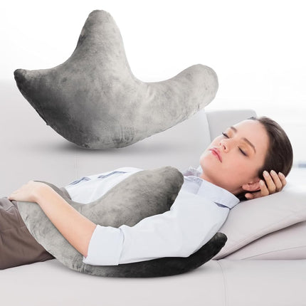 Cheer Collection W Shaped Shoulder Support Pillow,