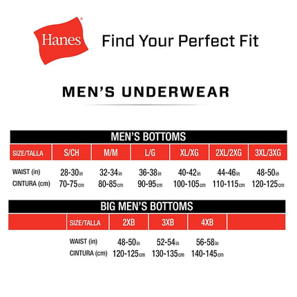 Hanes Men's Total Support Pouch Men's Pack, Anti-chafing, Moisture-wicking Underwear With Cooling ( Boxer Briefs, Long Leg Boxer Brief - Assorted, S UK
