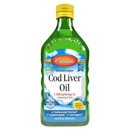 Carlson Labs Norwegian Natural Vitamin E Cod Liver