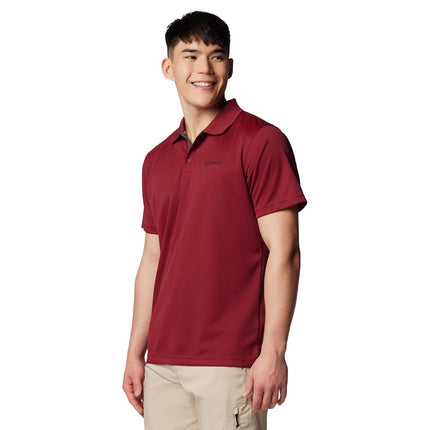 Columbia Men's Utilizer Short Sleeve Wicking Polo with Uv Protection