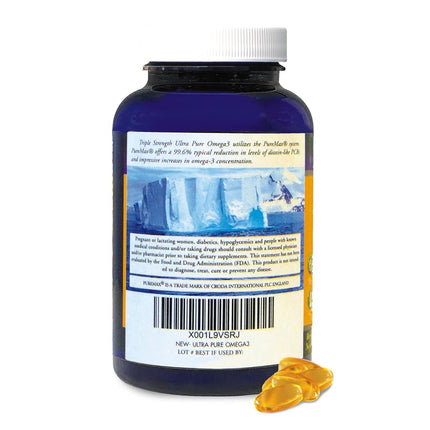 Doctors Nutra Nutracéuticos Omega 3 DPA Aceite de Pescado 2.900 Miligramos Triple Concentración Ultra Puro Concentrado, EPA-DPA-DHA, Cápsulas Blandas - 30 Porciones