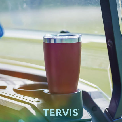 Vaso de viaje Tervis Traveler USA Pride de acero inoxidable de triple pared con aislamiento, mantiene las bebidas frías y calientes, 887 ml